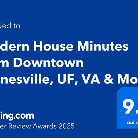 Modern House Minutes From Downtown Gainesville, Uf, Va & More! Eksteriør billede