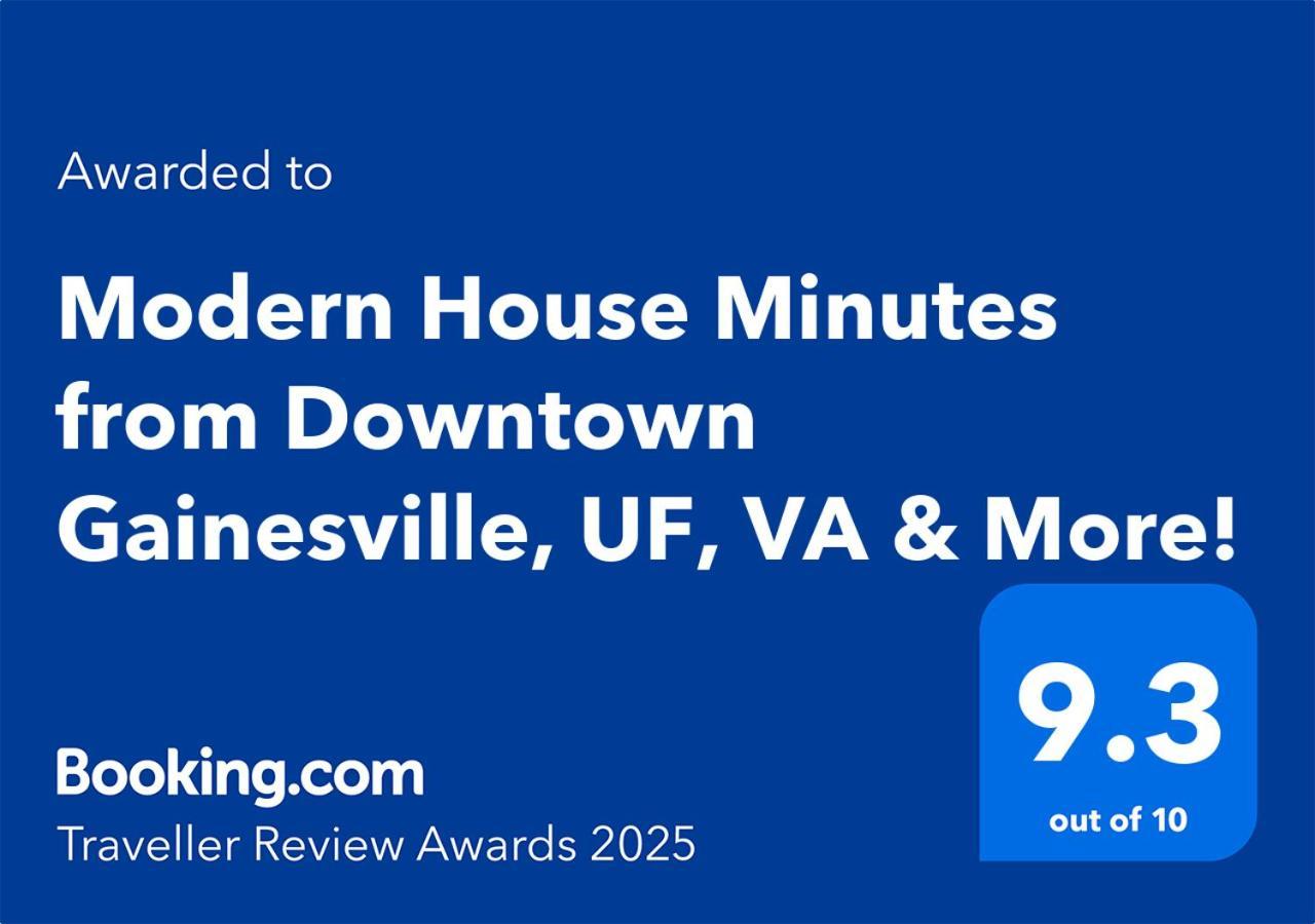 Modern House Minutes From Downtown Gainesville, Uf, Va & More! Eksteriør billede
